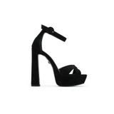 Jabotter Cross Süet 14 Cm Platform Topuklu Ayakkabı