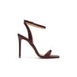 Jabotter Lesley Deri 10 Cm Topuklu Ayakkabı,Bordo 35