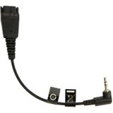 Jabra 2,5 mm jak kablosu üzerinde QD