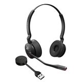 Jabra Engage 55 SE Stereo Kulaklık UC, Link 400a DECT Adaptörü USB-A, 1,2 m USB-C-USB-A Kablosu, Taşıma Çantası, Garanti ve Uyarılar (Güvenlik Veri Sayfaları)