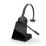 Jabra Engage 65 Kulak Üstü Dect Mono Kulaklık - Skype for Business Sertifikalı, Kablosuz Kulaklık, Masa Telefonları ve Yumuşak Telefonlar için Gürültü Önleyici - Siyah - AB Versiyonu