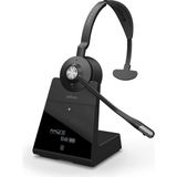 Jabra Engage 75 Kulak Üstü Dect Mono Kulaklık - Skype for Business Sertifikalı Kablosuz Kulaklık, Masa Telefonları ve Yumuşak Telefonlar için Gürültü Önleyici - Siyah - AB Versiyonu