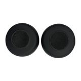 Jabra Evolve 20/20SE/30/30II/40/65/65+ kulaklık için yedek kulak yastığı, Jabra Evolve 65UC 65MS/40UC 40MS/ 30US 30MS 30II/20SE 20UC 20MS, yumuşak deri (siyah)