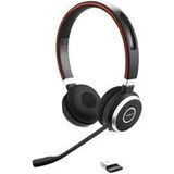 Jabra Evolve 65 Se USB Nc Ms Kablosuz Kulaklık - Alev Kırmızısı
