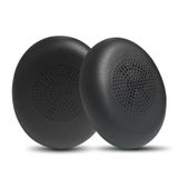 Jabra Evolve2 65 (65MS 65UC USB)/Evolve2 40 (40UC 40MS USB)/Elite 45h Kulaklıklar için Yedek Kulak Pedleri, Jabra Kulak Üstü Kulaklık (Siyah)