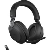 Jabra Evolve2 85 USB MS Office Kulaklık (Jabra Türkiye Garantili) - Siyah