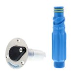 Jabsco 31911-0000 Deniz Gömme Montajlı Paslanmaz Çelik Su Hortumu Güverte Bağlantısı Hortum Bağlantılı (1/2 "NPT Dişi Giriş)