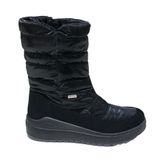 Jacalu Kadın Bot 6334 7J Jacalu Textile upper and synt leather-Pu sole Black