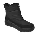 Jacalu Kadın Bot (Kar) 6390 2J Jacalu textile upper and leather-Pu sole Black
