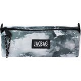 Jacbag Bıg Roll-Silindir Tip Kalem Kutusu - Gri - Beyaz