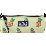 Jacbag Bıg Roll-Silindir Tip Kalem Kutusu - Sarı - Kahverengi
