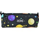 Jacbag Bıg Roll-Silindir Tip Kalem Kutusu - Siyah - Sarı
