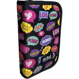 Jacbag Cover -Sert Kapaklı Lastikli Kalem Kutusu - Açık Mor - Pembe