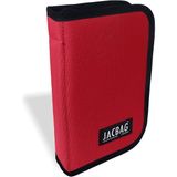 Jacbag Cover -Sert Kapaklı Lastikli Kalem Kutusu - Kırmızı