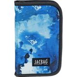 Jacbag Cover -Sert Kapaklı Lastikli Kalem Kutusu - Mavi - Beyaz