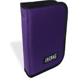 Jacbag Cover -Sert Kapaklı Lastikli Kalem Kutusu - Mor