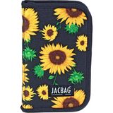 Jacbag Cover -Sert Kapaklı Lastikli Kalem Kutusu - Sarı - Açık Kahverengi