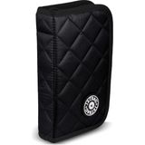 Jacbag Cover Soft-Sert Kapaklı Ayraçlı Kapitone Kalem Kutusu - 1 Adet - Siyah