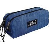 Jacbag Dual Pouch-İki Bölmeli Kalem Kutusu - İndigo Blue
