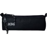Jacbag Dual Prıme Çift Bölmeli Kalem Kutusu Hafif ve Taşınabilir Su Geçirmez Malzeme 40-50 Kalem Kapasitesi - Siyah