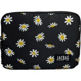 Jacbag Fermuarlı Tablet Çantası Sarı - Siyah Suya Dayanıklı Polyester Malzeme ile Koruma Sağlar