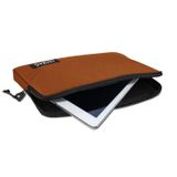 Jacbag Kiremit Turuncu Kız Çocuk/Kadın Tablet Çantası/Kılıfı Suya Dayanıklı 11 inç