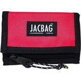 Jacbag Mor Yapraklı Renkli Cırtlı Cüzdan/kartlık - Çocuk ve Yetişkin - Pembe