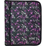 Jacbag OrganiZip-Fermuarlı Dosya Çanta A4 - Açık Pembe - Gri