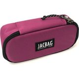 Jacbag Oval Jac 21 Oval Kalem Çantası Fuşya