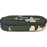 Jacbag Oval Kalem Kutusu Medıum - Haki - Taba