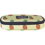 Jacbag Oval Kalem Kutusu Medıum - Sarı - Kahverengi