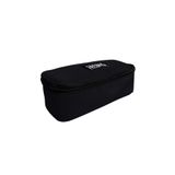 Jacbag Oval Pencil Case-Oval Tip Geniş Iç Hacimli Siyah Kalem Kutusu Kalemlik