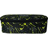 Jacbag Oval XL Kalem Kutusu - Açık Sarı - Siyah