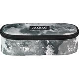 Jacbag Oval Xl Kalem Kutusu - Gri - Beyaz