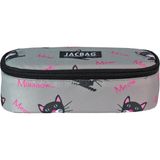Jacbag Oval Xl Kalem Kutusu - Gri - Siyah