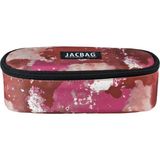 Jacbag Oval Xl Kalem Kutusu - Pembe - Gri