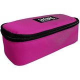 Jacbag Oval XL Kalem Kutusu Pembe Su Geçirmez 70-80 Kalem Kapasiteli Dayanıklı Polyester
