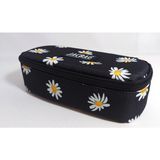 Jacbag Oval XL Kalem Kutusu – Su Geçirmez Dayanıklı 600D Polyester, 70-80 Kalem Kapasiteli Büyük Dikdörtgen Tasarım - Güneş Sarısı