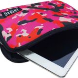 Jacbag Pembe Kamuflaj Kız Çocuk/kadın Tablet Çantası/kılıfı (Suya Dayanıklı Malzeme)