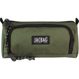Jacbag Prime İki Bölmeli Kalem Kutusu Haki Polyester Malzeme ile 90-100 Kalem Kapasitesi