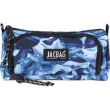 Jacbag Prime İki Bölmeli Kalem Kutusu Mavi Polyester Malzeme 1 Adet Kapasiteli