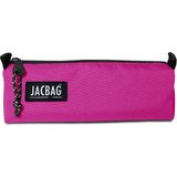 Jacbag Prıme Üçgen Tip Kalem Kutusu Pembe Su Geçirmez Polyester Malzeme ile Taşınabilir