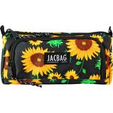Jacbag Prime Xl-Lastik Ayraçlı Iki Bölmeli Kalem Kutusu - Sarı - Açık Kahverengi