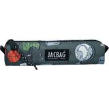 Jacbag Prızma-Sosis Tip Kalem Kutusu - Gri - Turuncu