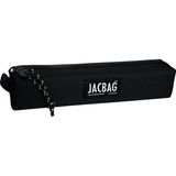 Jacbag Prizma-Sosis Tip Kalem Kutusu Siyah Modern Tasarım ve Dayanıklı Yapı ile 36 Kalem Kapasitesi