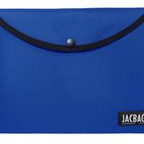 Jacbag Saks Mavi Erkek A4 Çıtçıtlı Dosya Defter Tablet ve Evrak Çantası