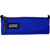 Jacbag Saks Mavi Erkek Çocuk Tek Bölmeli Üçgen Okul Ve Ofis Kalem Kutusu