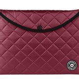 Jacbag Snap Folder Soft A4-Kapitone Çıtçıtlı Dosya A4 (Bordo)