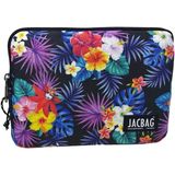 Jacbag Tablet Kılıfı 10-11 inç Uyumlu Darbeye Dayanıklı Tasarım Suya Dayanıklı - Mor - Mavi