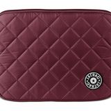 Jacbag Tablet Soft-Fermuarlı Kapitone Tablet Çantası (Bordo)